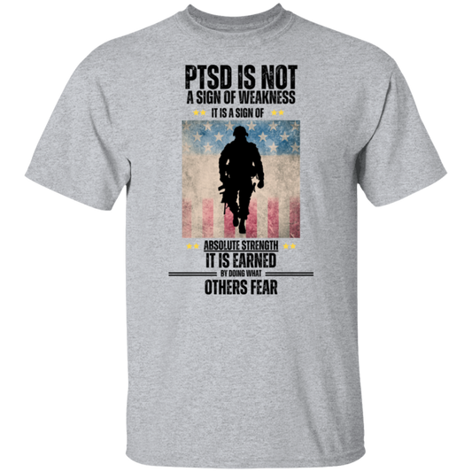 PTSD AWARENESS PTSD AWARENESS T-Shirt CustomCat