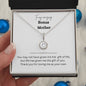 To My Amazing Bonus Mother - Eternal Hope Necklace ShineOn Fulfillment