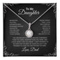 To My Daughter - Love Dad - Eternal Hope Necklace ShineOn Fulfillment