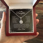 To My Daughter - Love Dad - Eternal Hope Necklace ShineOn Fulfillment