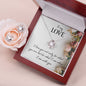 Love Knot Earring & Necklace Matching Set