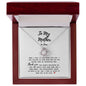 To My Mother In Law - Thank you - Eterna Knot Necklace ShineOn Fulfillment