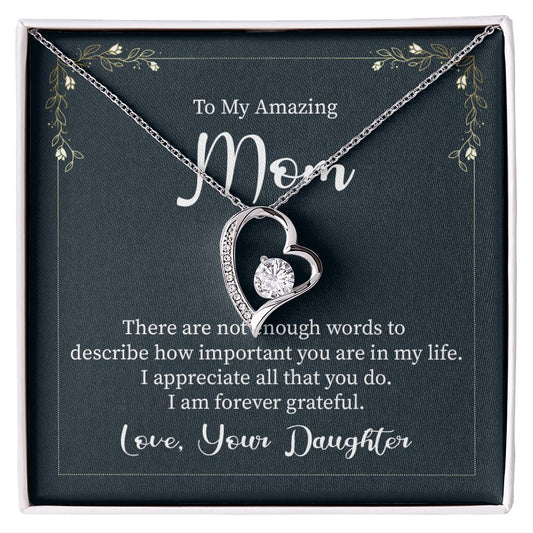 To My Amazing Mom - Forever Love Necklace - CATT Industries