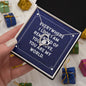 Everywhere I Look I Am Reminded of Your Love.  You Are My World - Forever Love Necklace - CATT Industries