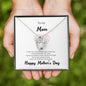 To My Mom - Happy Mother's Day - Forever Love Necklace ShineOn Fulfillment