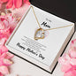 To My Mom - Happy Mother's Day - Forever Love Necklace ShineOn Fulfillment