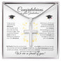 Graduation and Faith Cross Necklace - Unisex ShineOn Fulfillment